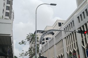 High Power 200W LED-gadebelysning, Singapore Highway Avenue