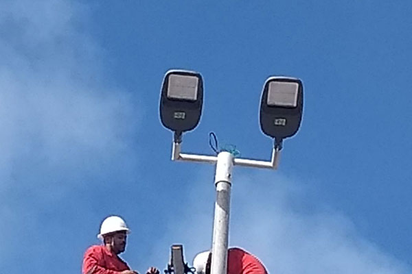 LED-gadelysprojekt i Brasilien