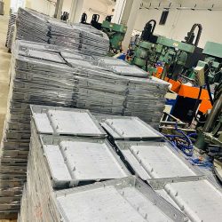 trykstøbt projektørlys-hus